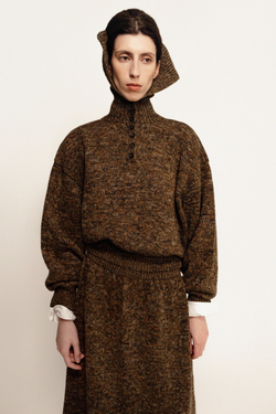 Джемпер из Шерсти 25.NP.3.CLO.04.40, коричневый