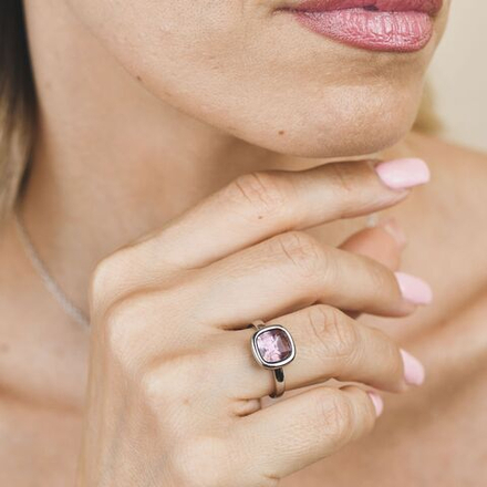 Кольцо Boccadamo METALLO E CRISTALLO XAN208I