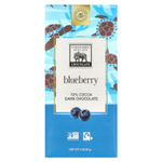Endangered Species Chocolate, голубика в черном шоколаде, 72 % какао, 85 г (3 унций)