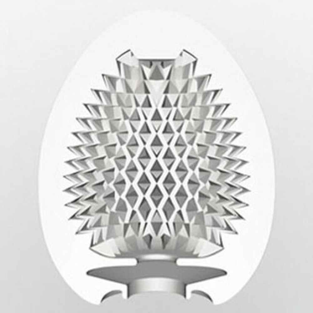 Супер эластичный мастурбатор в виде яйца MISTY (Цвет: белый)