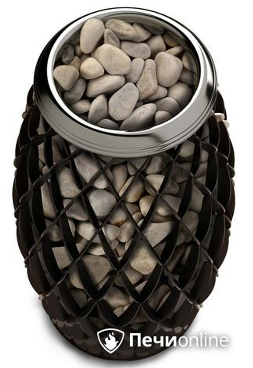 Электрическая печь TMF Мэри Экс 9кВт черная бронза