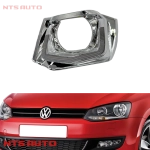 Набор для установки линз в фары Volkswagen Polo V (2009 - 2015 г.в.) (Хром с ДХО)