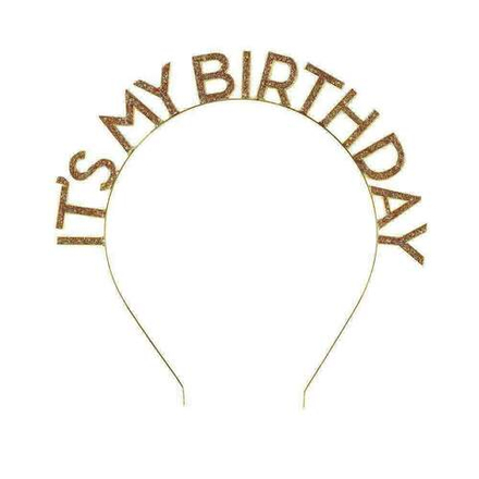 Ободок "It's my birthday"