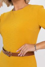 Платье трикотажное Парижанка (желтое) П14334-10М LT Collection