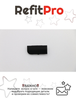 Крышка петель для ноутбука Lenovo ideapad Yoga 720-15IKB, черная, левая (5CB0N68023), оригинал