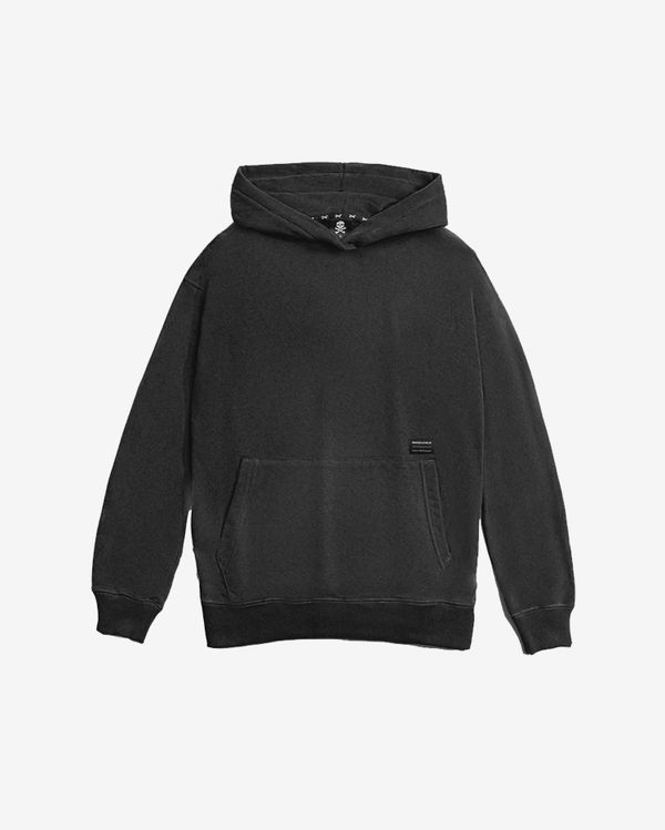 Худи Basic с начесом темно-серый - фото 1