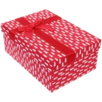 Коробка подарочная «Зимняя радость» 23*16*9,5 см, Красный