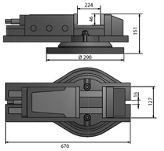 Фрезерный станок Optimum OPTImill MZ 2S
