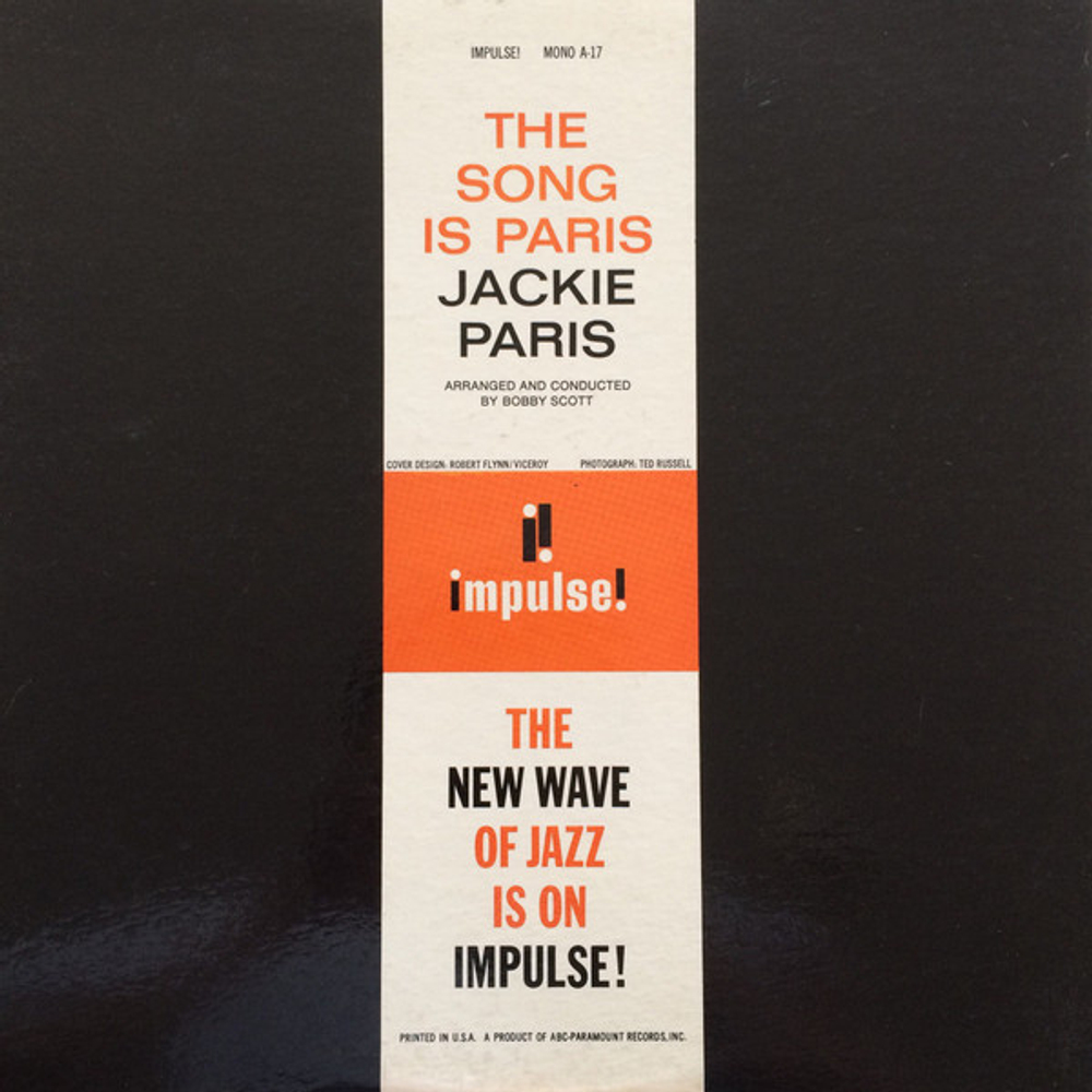 Jackie Paris - The Song Is Paris - US OG Impulse Mono