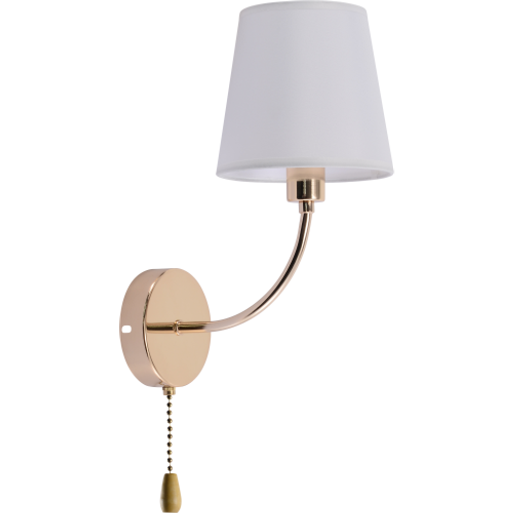 Бра светильник Rivoli Juliette 2094-401 настенный 1 х Е14 40 Вт классика с выключателем | Классика