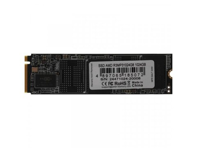 SSD накопитель AMD Radeon R3 Series 1Тб, M.2 2280, PCIe 3.0 x4, NVMe [R3MP31024G8]