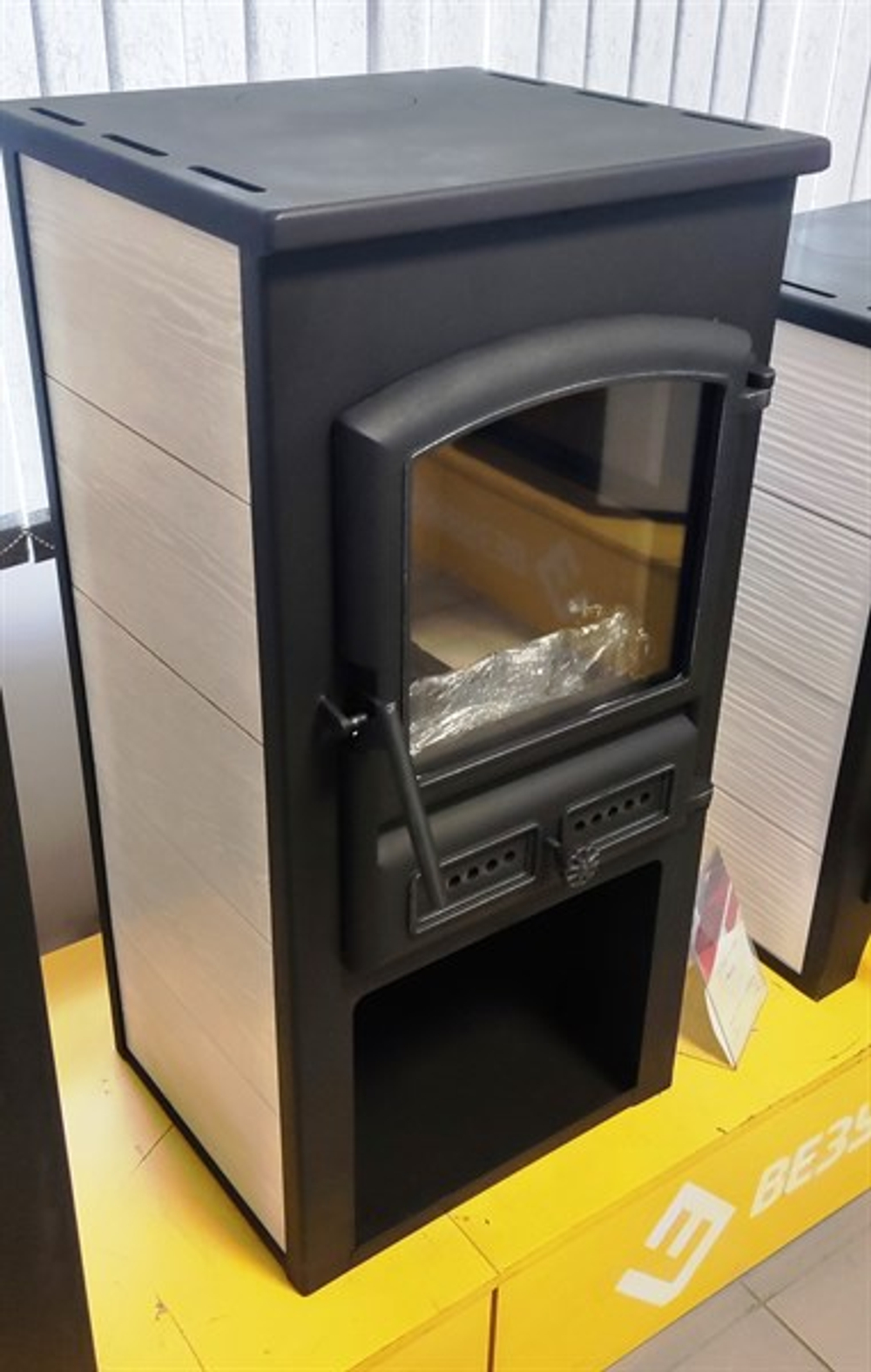 Камин ЭТНА (БКД) "Бежевый" Ø 115мм