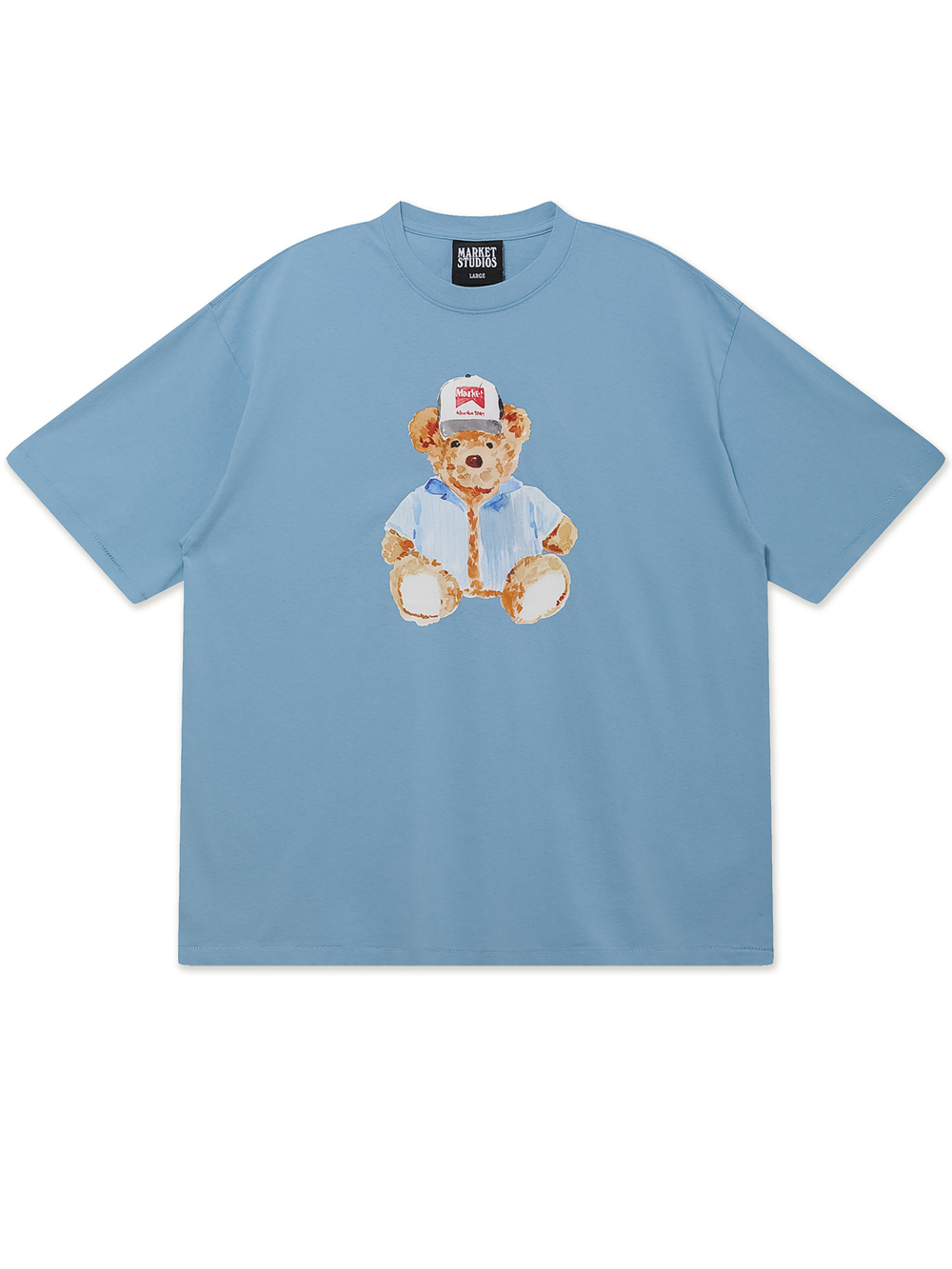 Мужская Футболка Watercolor Teddy