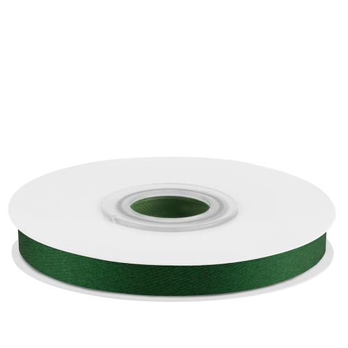 Лента атлас Темно-зеленый 0,7 см ДБ