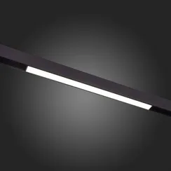 ST360.436.12DIM Магнитный трековый светильник Черный LED 1*12W 3000K 780Lm Ra>90 120 IP20 L406xW22xH СКАЙЛАЙН 48V