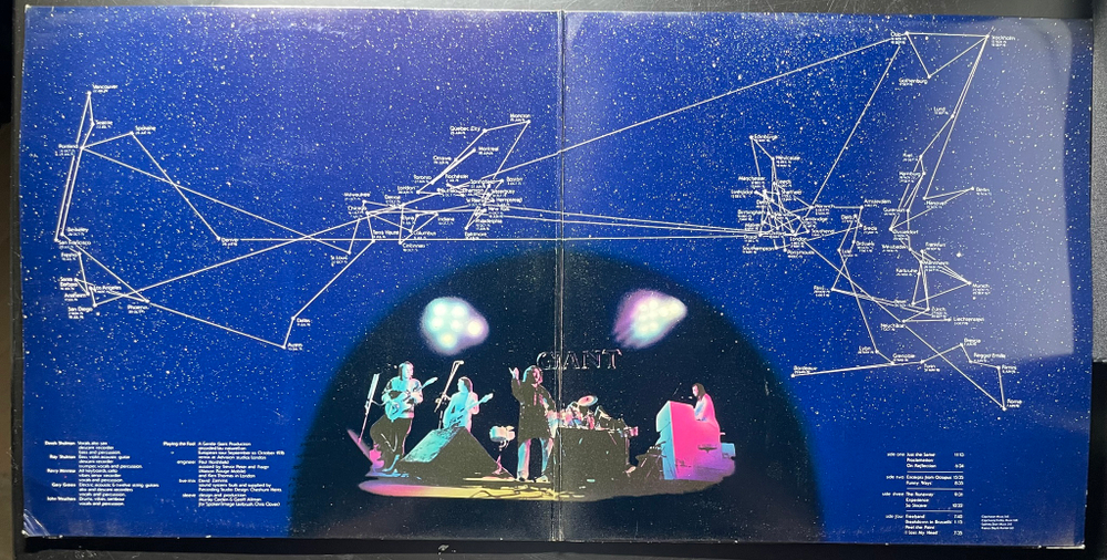 Gentle Giant ‎– Playing The Fool 2LP (Англия 1977г.)