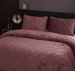 Покрывало 160х220 и наволочка 50х70 Sofi De MarkO Селена Терракот