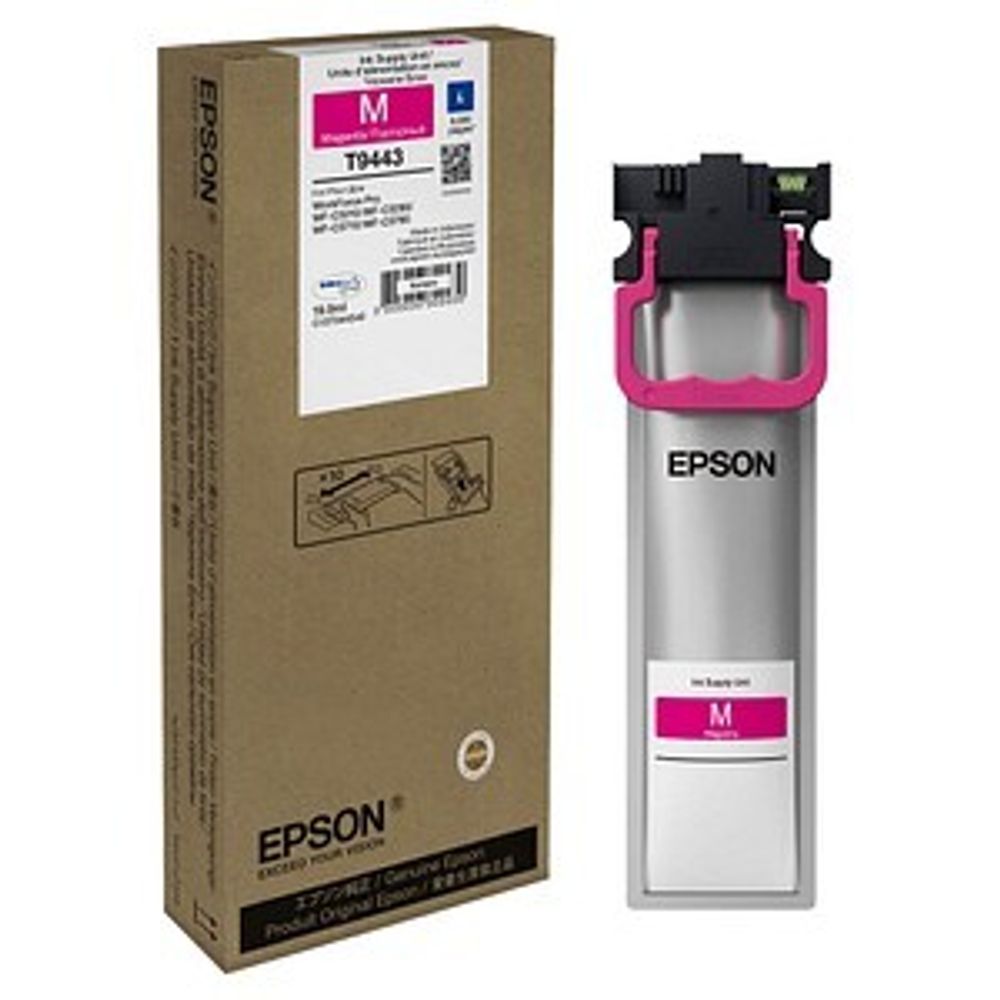 Контейнер EPSON T9443  пурпурный  для WF-C5290DW/C5790DWF