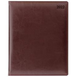 Еженедельник Letts Global Deluxe A4 бургунди (412 127143)