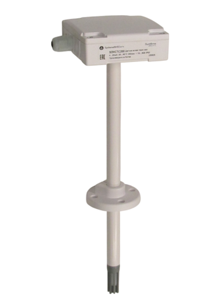 Датчик влажности и температуры канальный 4-20мА -20-80град.C 4-20мА 200мм 24В SE SDHCTC200