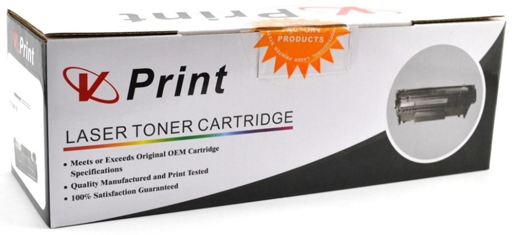 Картриджи V-Print KX-FAT410A7 черный