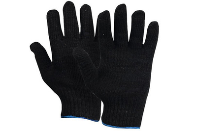 Перчатки ХБ черные