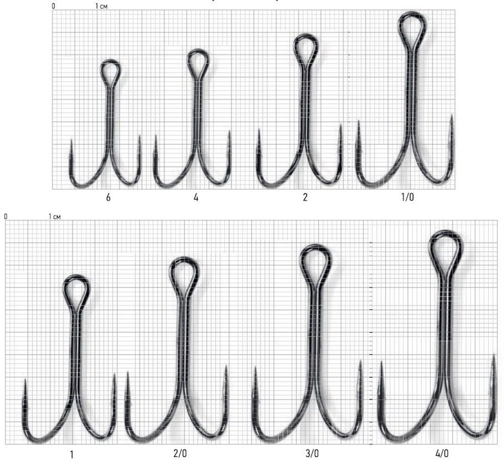 Крючки двойники Lucky Jonn PREDATOR LJH121 #4 8шт