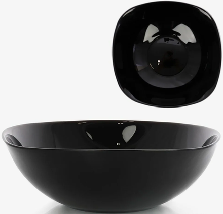 Салатник 19см черный