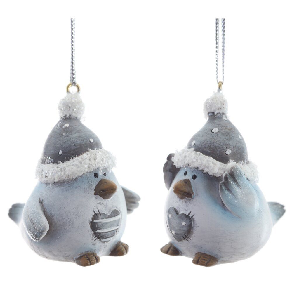 GAEM Фигурка декоративная подвесная "Птичка", L3 W5 H5 см, 2в.