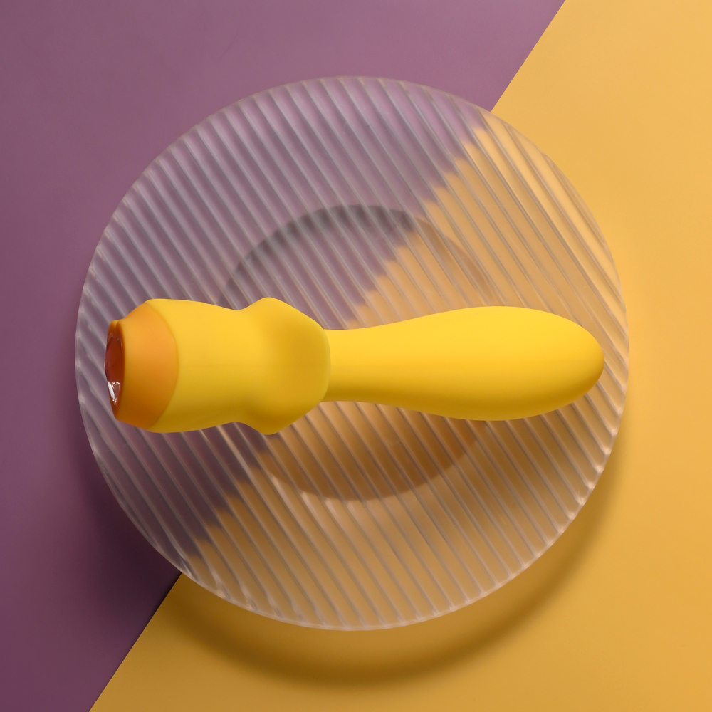 Анальный вибратор Mellow Yellow
