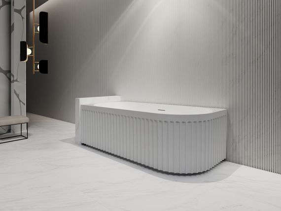 Акриловая ванна ABBER AB9412-1.7 L белая