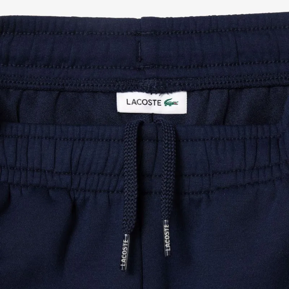 Детские теннисные брюки Lacoste Contrast Accent Track - navy blue