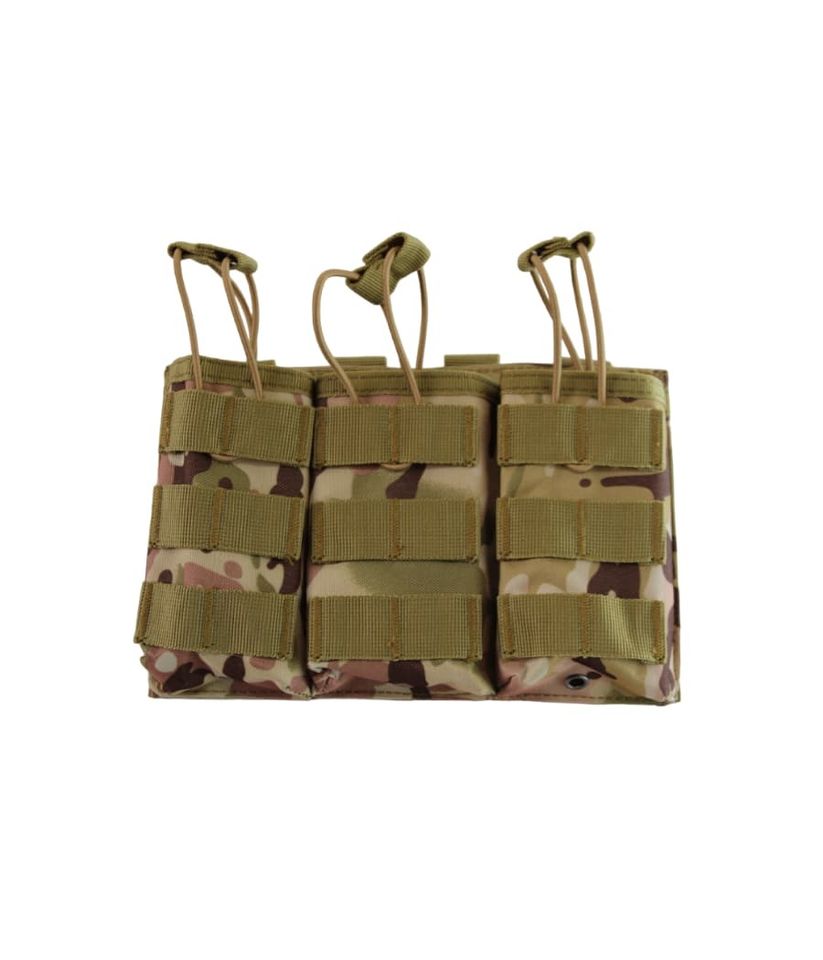 Подсумок без клапана тройной для магазинов (мультикам)