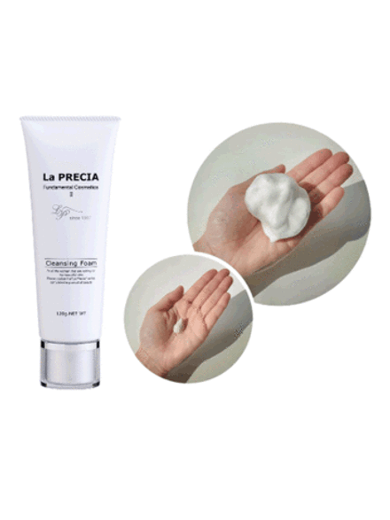 Очищающая пенка с морским илом и экстрактом плаценты La PRECIA Cleansing Foam UTP