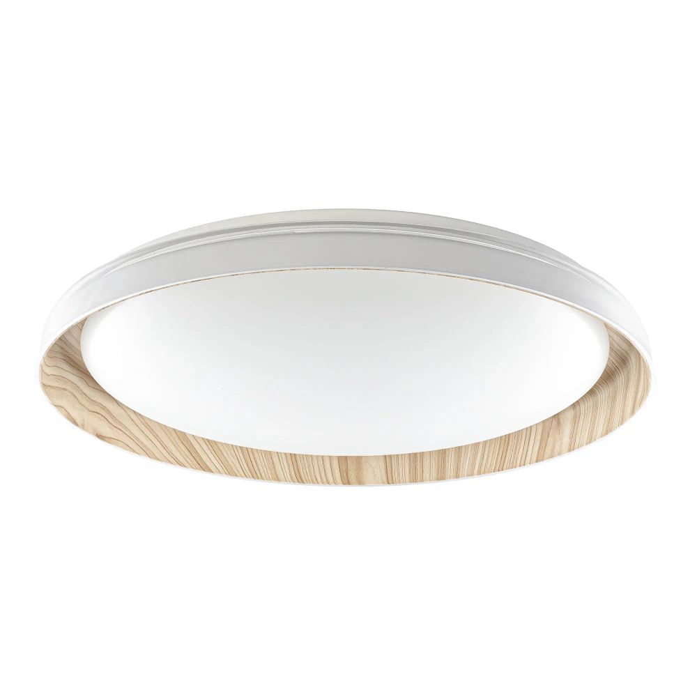 Citilux MEGA CL752452G LED RGB Светильник с пультом Белый+Клён