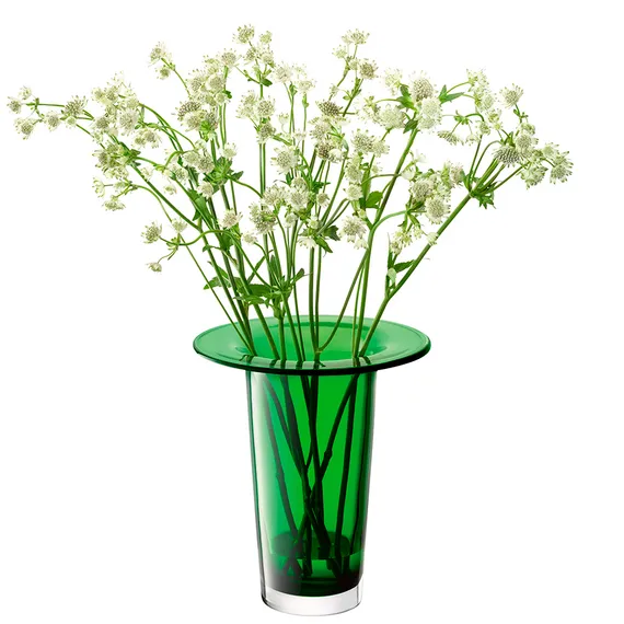 Ваза victoria, 26 см, зеленая