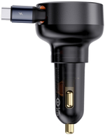 Зарядное устройство Baseus Enjoyment Pro C + C Cable 60W USB Type-C черный