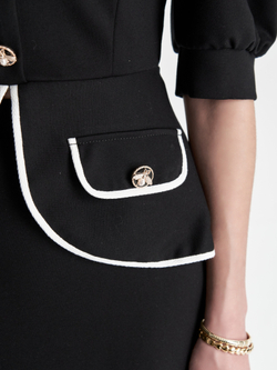 Жакет «Жена Президента» в черном оттенке