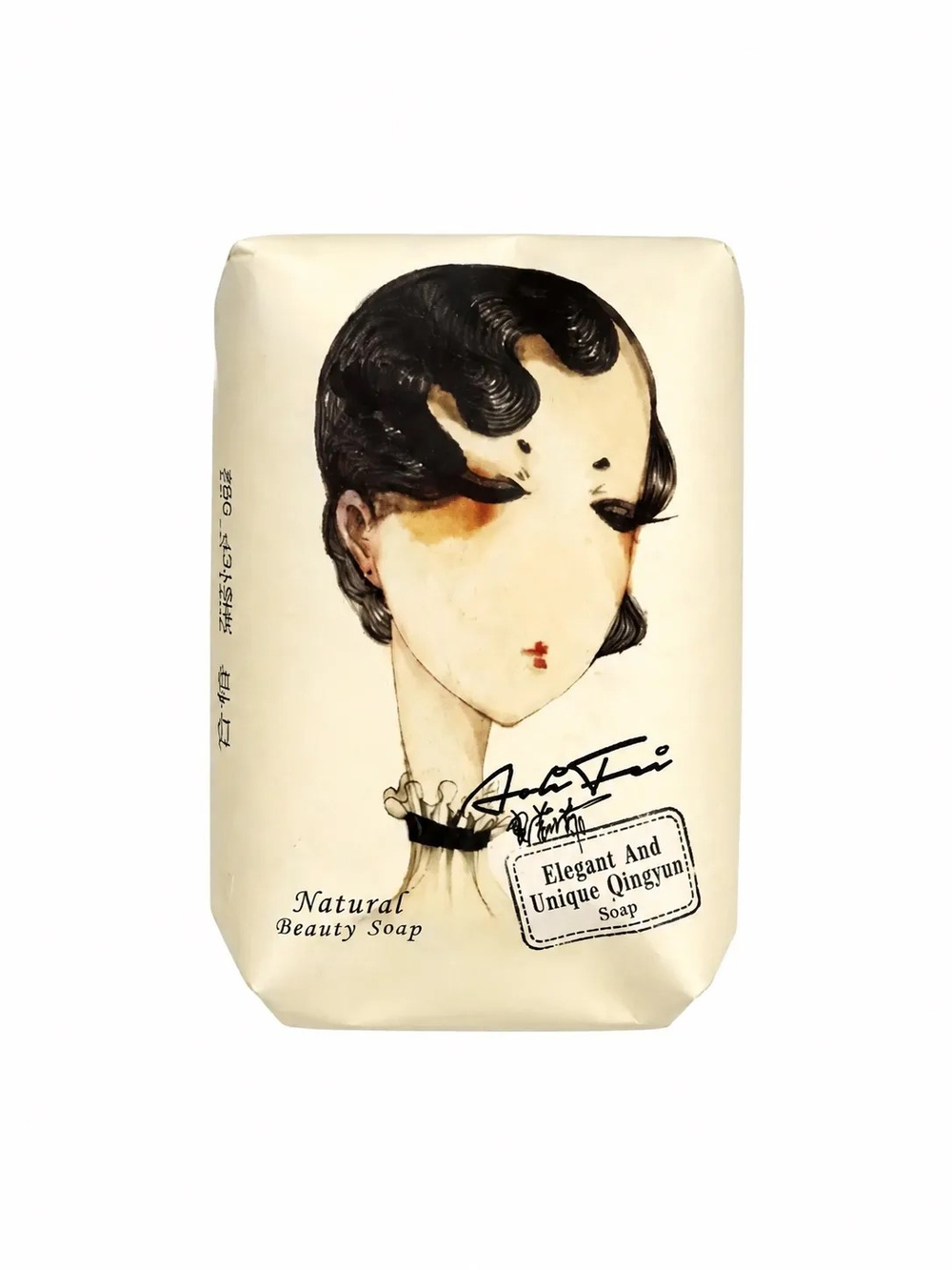 Мыло туалетное с ароматом астры AOLI FEI Elegant and Unique Qingyun Soap 200 гр