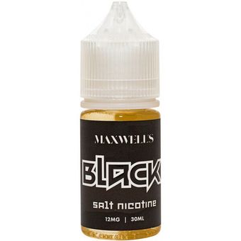 Жидкость MAXWELLS Salt 1.2% 30 ml Black - Терпкий Табак