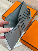 Кошелек Hermes из кожи крокодила