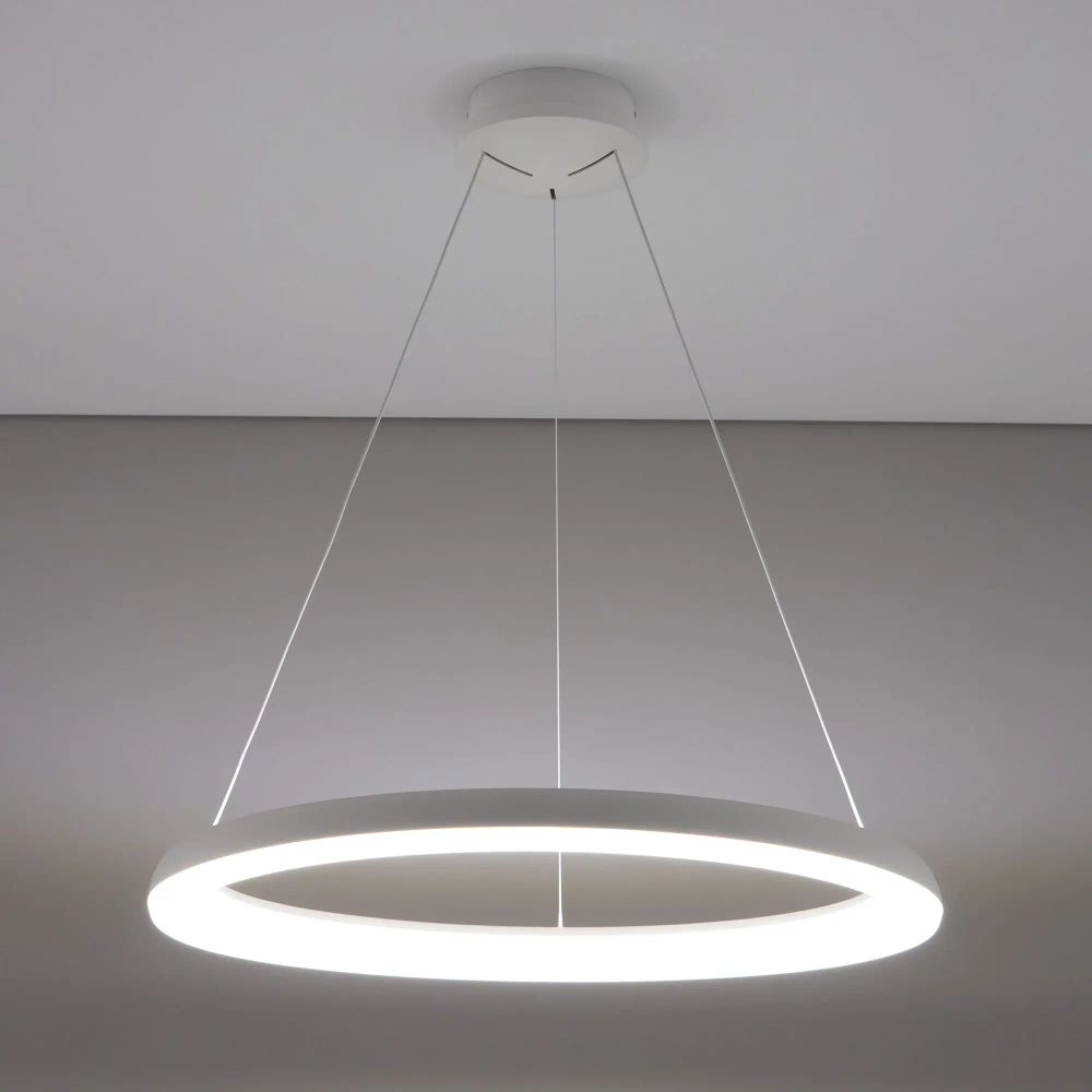 Citilux Юпитер Смарт CL730A090S Умная подвесная люстра Белая