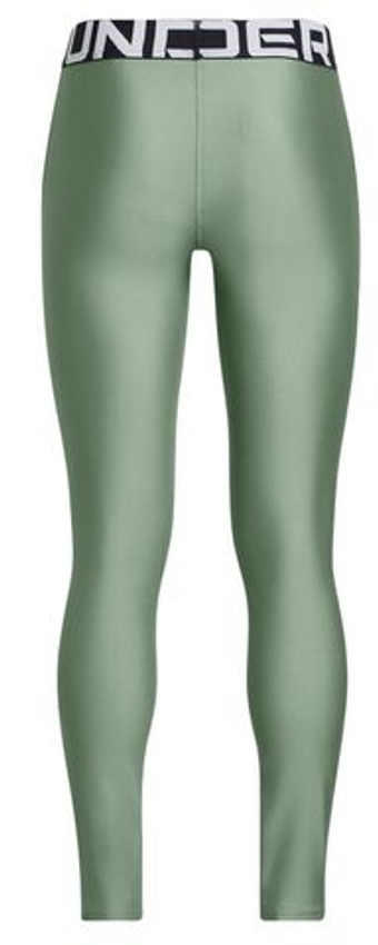 Штаны для девочки теннисные Under Armour Girls Heat Gear Leggings - зеленый