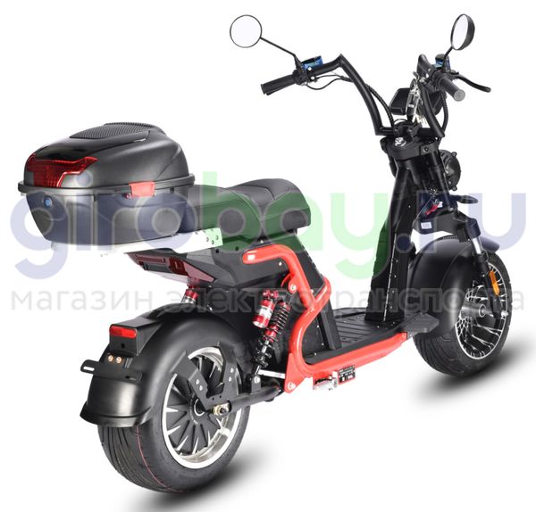 Электроскутер WHITE SIBERIA PRO BLACK EDITION 5000W