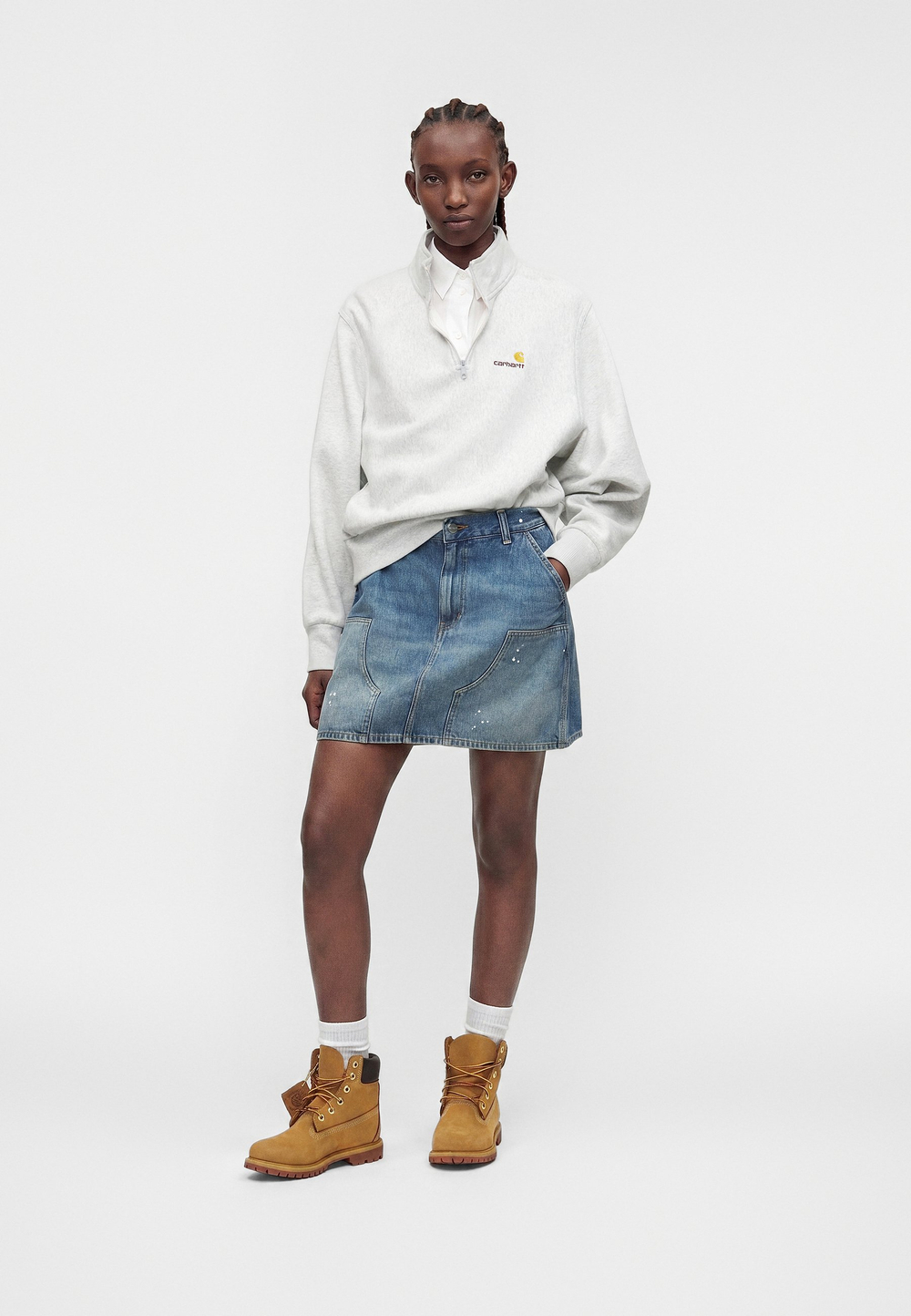 Carhartt WIP Джинсовая юбка - Синий