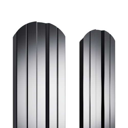 Металлоштакетник/Евроштакетник 1800/130мм Серый RAL 7024