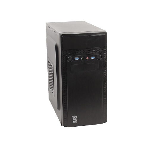 Корпус BaseTech M3302, Без БП, mATX, чёрный, 2xUSB3 (BT-M3302-B)