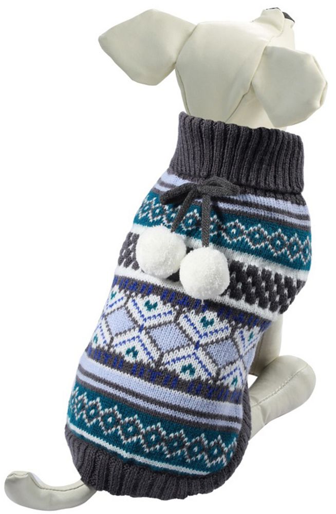 Triol свитер &quot;Помпончики&quot;, S, размер 25 см, темно-серый