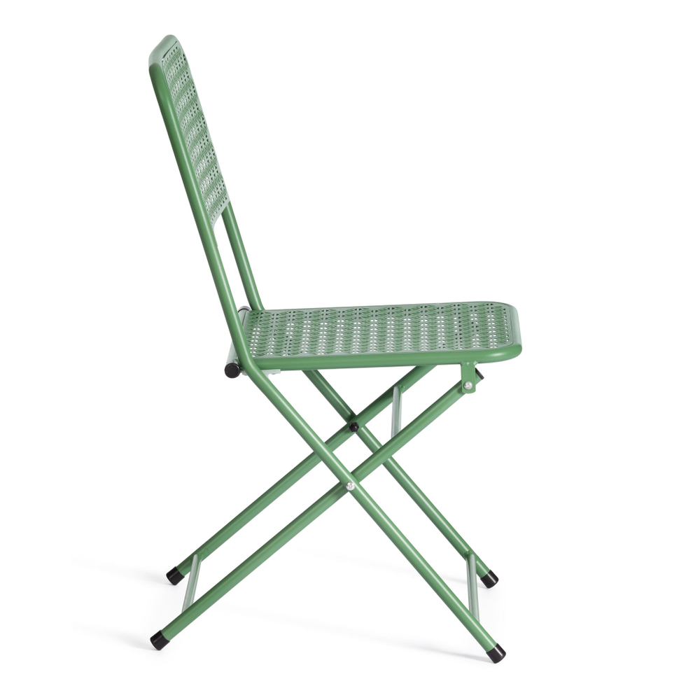 Стул Secret De Maison Villa стальной сплав, 44х42х83см, зеленый (Комплект из 2 шт.)