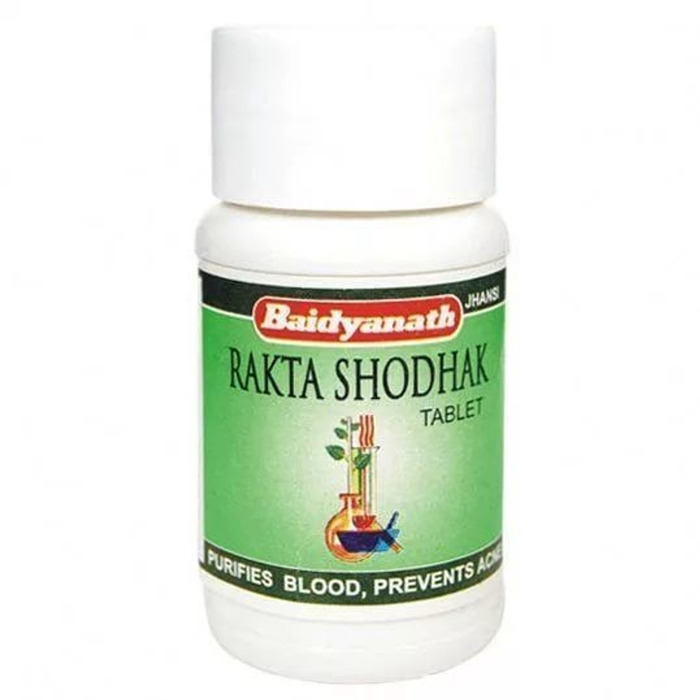 БАД Baidyanath Rakta Shodak Очищение крови, детокс 50 таб